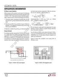 LTC3410ESC6-1.875 Datasheet Page 12