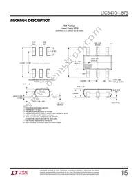 LTC3410ESC6-1.875 Datasheet Page 15