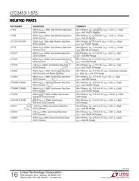 LTC3410ESC6-1.875 Datasheet Page 16