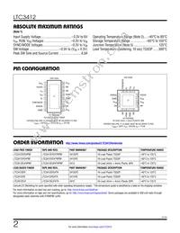 LTC3412EUF Datasheet Page 2