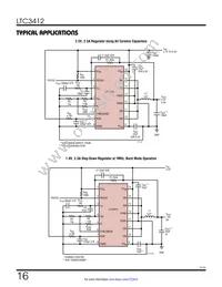 LTC3412EUF Datasheet Page 16