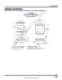 LTC3412EUF Datasheet Page 19