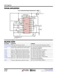 LTC3412EUF Datasheet Page 22