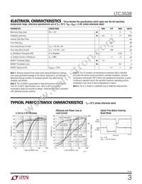 LTC3538EDCB Datasheet Page 3