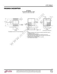 LTC3561EDD Datasheet Page 15