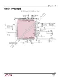 LTC3610IWP Datasheet Page 21