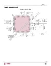 LTC3611IWP Datasheet Page 21