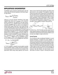 LTC3706IGN Datasheet Page 15