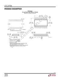 LTC3706IGN Datasheet Page 20