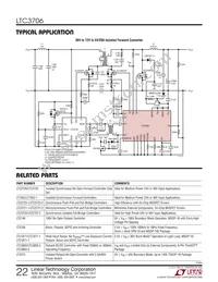 LTC3706IGN Datasheet Page 22