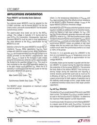 LTC3807MPFE#TRPBF Datasheet Page 18