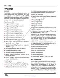 LTC3889IUKG#TRPBF Datasheet Page 16