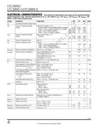 LTC3892MPUH-2#PBF Datasheet Page 4