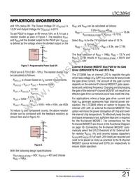 LTC3894HFE#TRPBF Datasheet Page 21