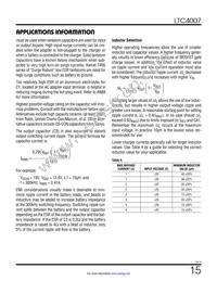 LTC4007EGN#TRPBF Datasheet Page 15