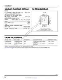 LTC4041IUFD#TRPBF Datasheet Page 2