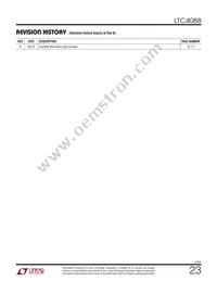 LTC4088EDE#PBF Datasheet Page 23