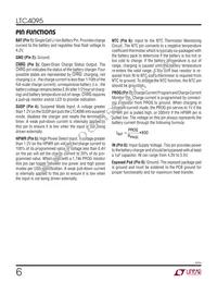 LTC4095EDC Datasheet Page 6