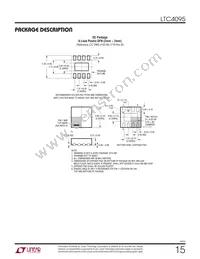 LTC4095EDC Datasheet Page 15