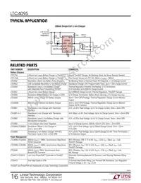 LTC4095EDC Datasheet Page 16