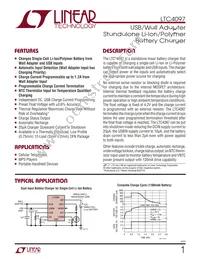 LTC4097EDDB Datasheet Cover