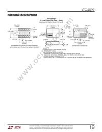 LTC4097EDDB Datasheet Page 19