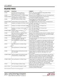 LTC4097EDDB Datasheet Page 20