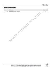 LTC4126EV#TRPBF Datasheet Page 23