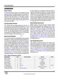 LTC4162IUFD-FSTM#TRPBF Datasheet Page 18