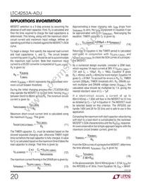 LTC4253AIUF-ADJ Datasheet Page 20