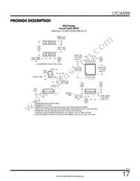 LTC4359HS8#TRPBF Datasheet Page 17