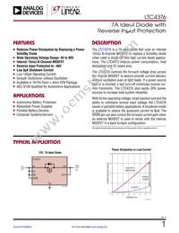 LTC4376HDHD#TRPBF Datasheet Cover