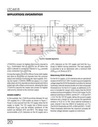 LTC4418CUF#PBF Datasheet Page 20