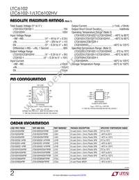 LTC6102IDD Datasheet Page 2