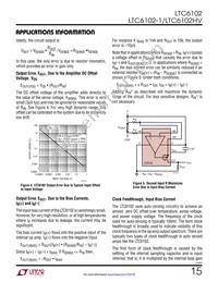 LTC6102IDD Datasheet Page 15