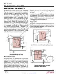 LTC6102IDD Datasheet Page 18