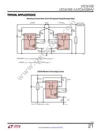 LTC6102IDD Datasheet Page 21