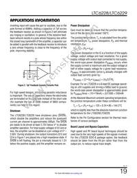 LTC6228HS8#TRPBF Datasheet Page 19