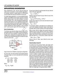 LTC6228HS8#TRPBF Datasheet Page 20