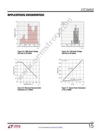 LTC6652BHLS8-5 Datasheet Page 15