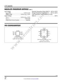 LTC6655CHLS8-5 Datasheet Page 2