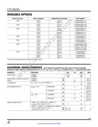 LTC6655CHLS8-5 Datasheet Page 4