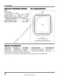 LTC6955IUKG-1#TRPBF Datasheet Page 2