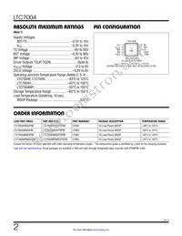 LTC7004MPMSE#TRPBF Datasheet Page 2