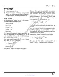 LTC7151SEV#PBF Datasheet Page 17