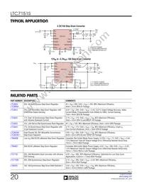 LTC7151SEV#PBF Datasheet Page 20