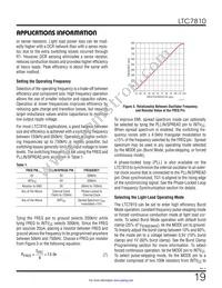 LTC7810HLXE#PBF Datasheet Page 19