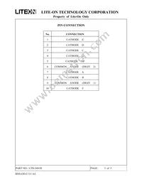 LTD-2601B Datasheet Page 3