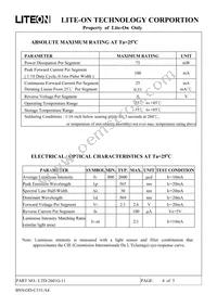 LTD-2601G-11 Datasheet Page 4