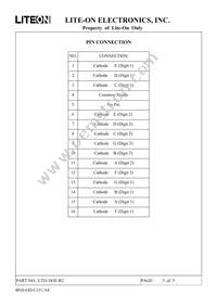 LTD-383E-R2 Datasheet Page 3